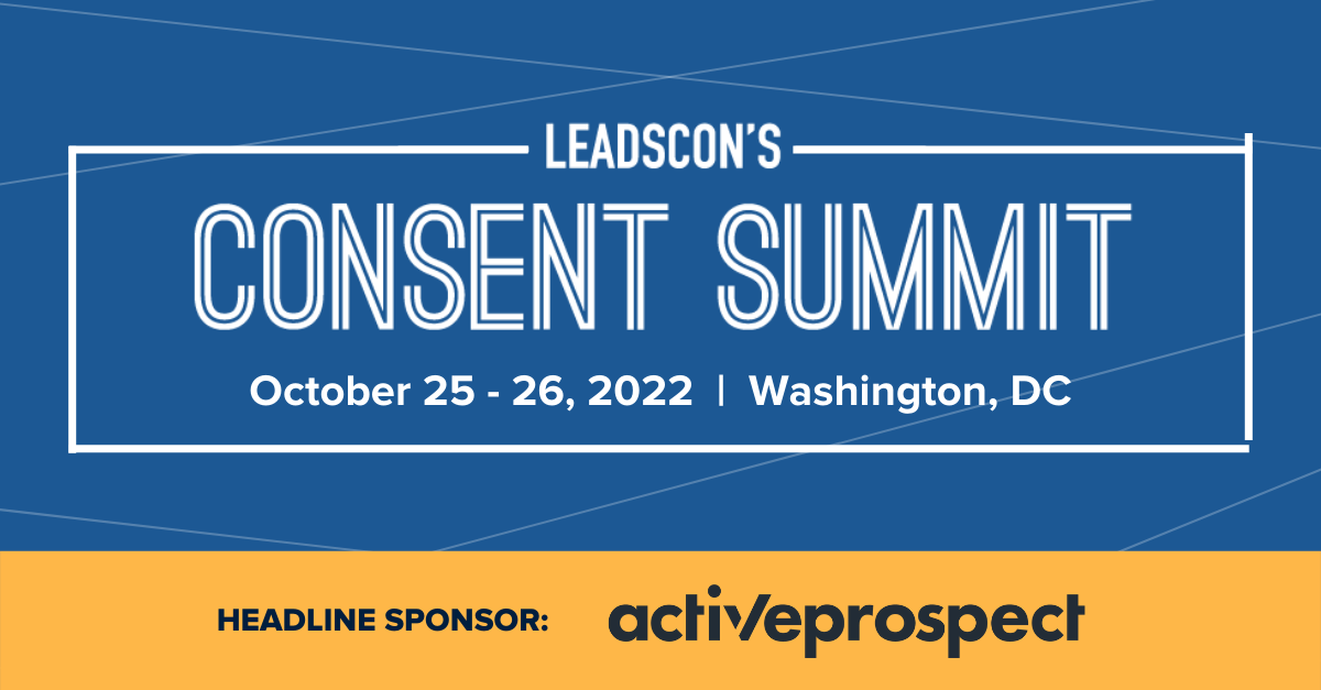 Leadscon's Consent Summit