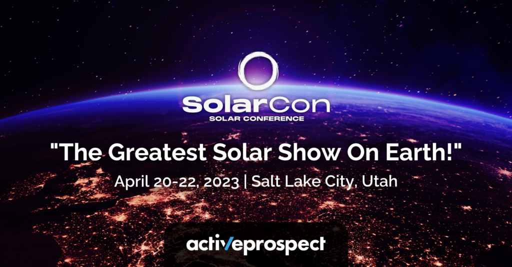 SolarCon 2023 ActiveProspect