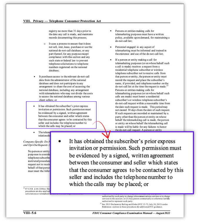 The complete TCPA express written consent checklist - ActiveProspect