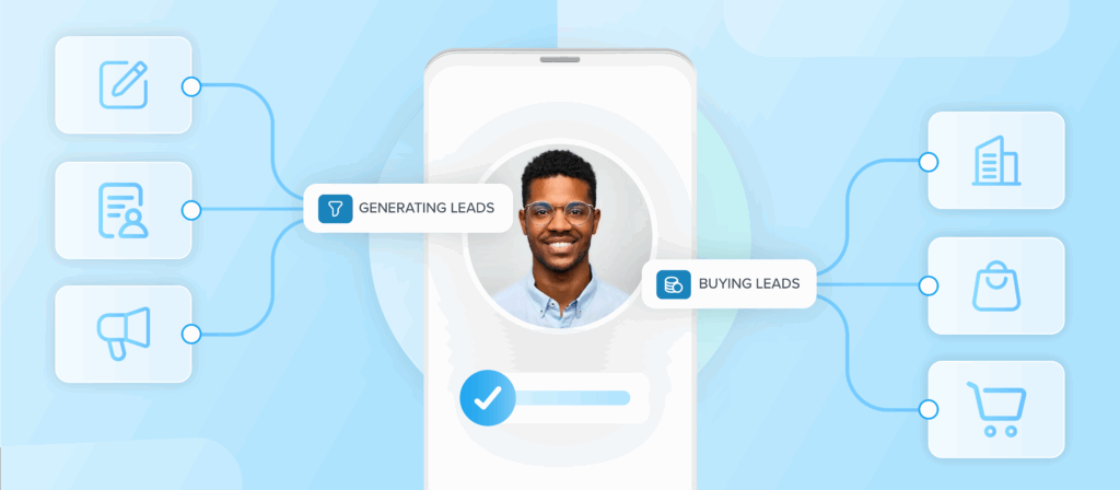 generate lead vs buy lead