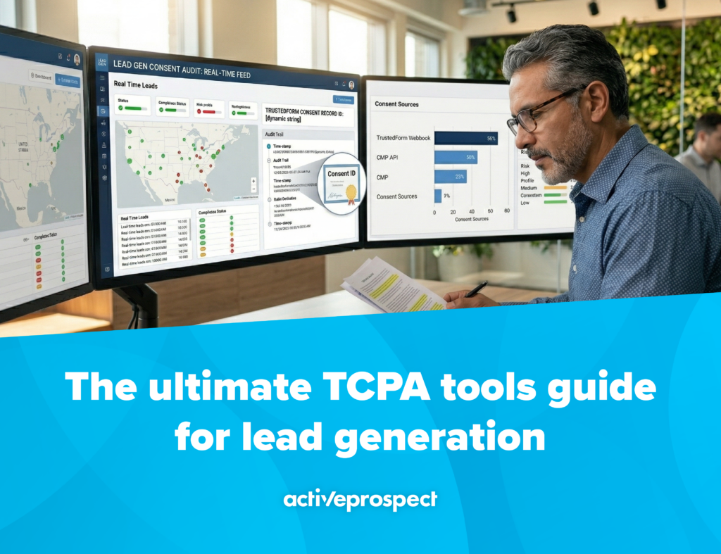 Tcpa Guid The ultimate TCPA tools guide for lead generation - ActiveProspect