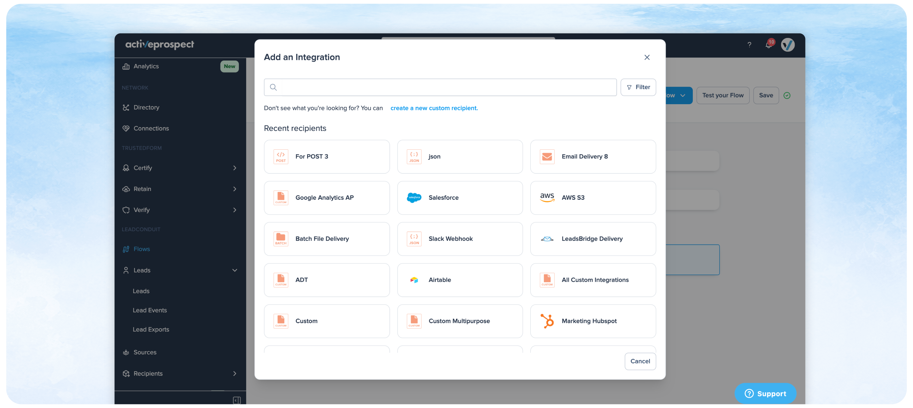 LeadConduit product integrations — Figma transparent export