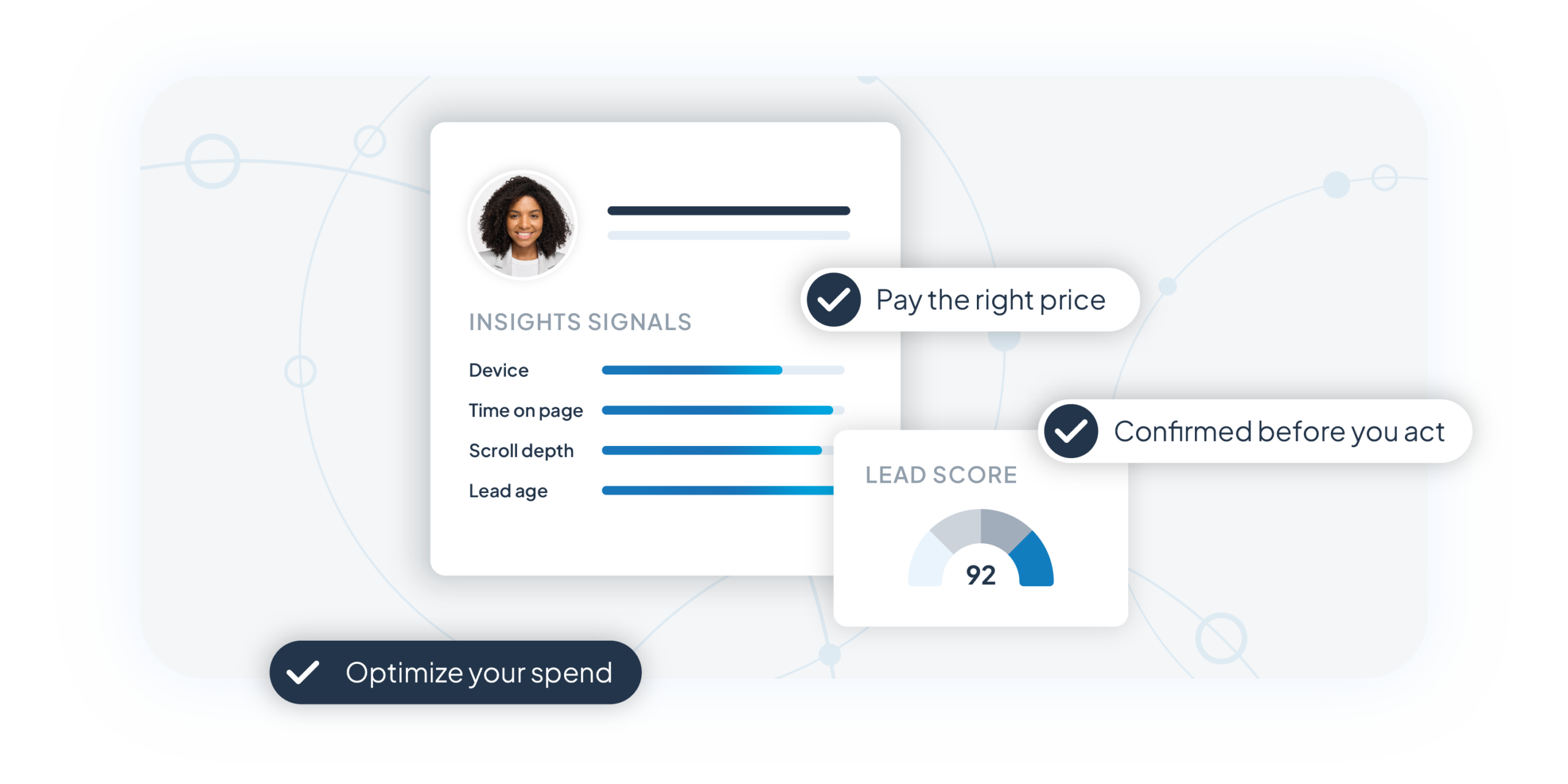 Turn lead data into better business decisions illustration